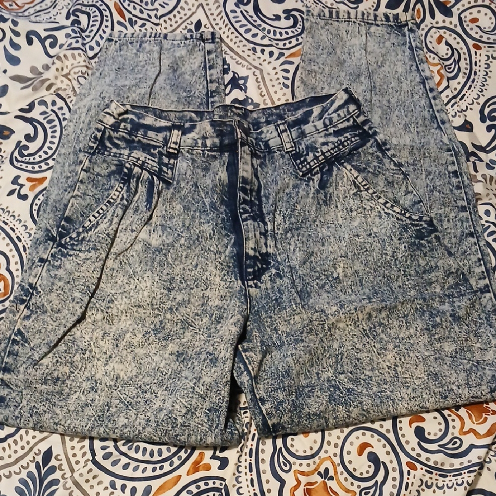 Vintage Cherokee acid wash woman's pants 10